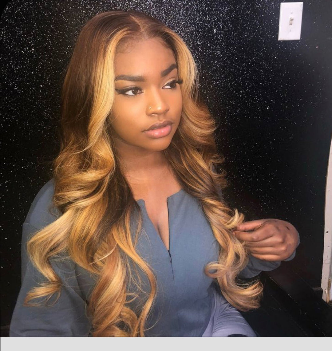 FloxyLuxe Luxury Loose Wave Wig: 100% Virgin Human Hair - FloxyLuxe