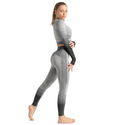 Gym Wear Sports Female Sport Wear Yoga Suit - FloxyLuxe