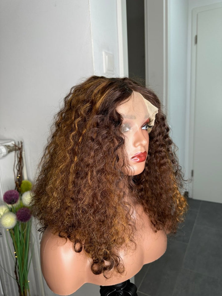 T frontal curly unit - FloxyLuxe